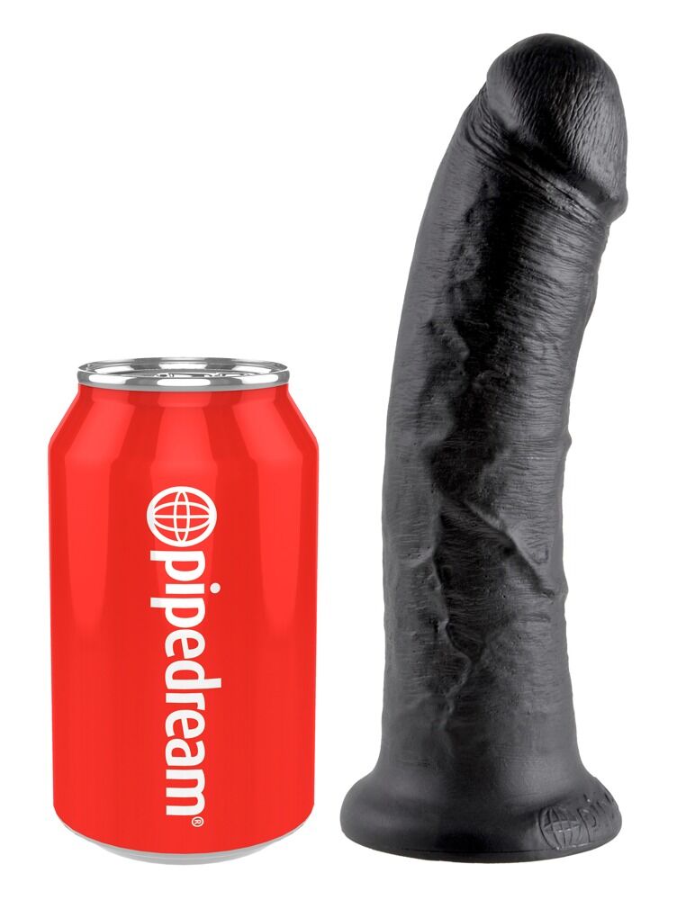 8 Zoll Cock von PPH Onlinehandel, detailreiche Nahaufnahme des realistischen Sexspielzeugs