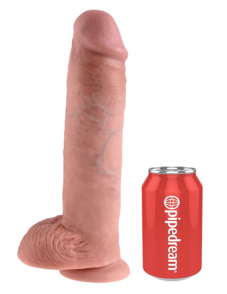 11“ Cock with Balls