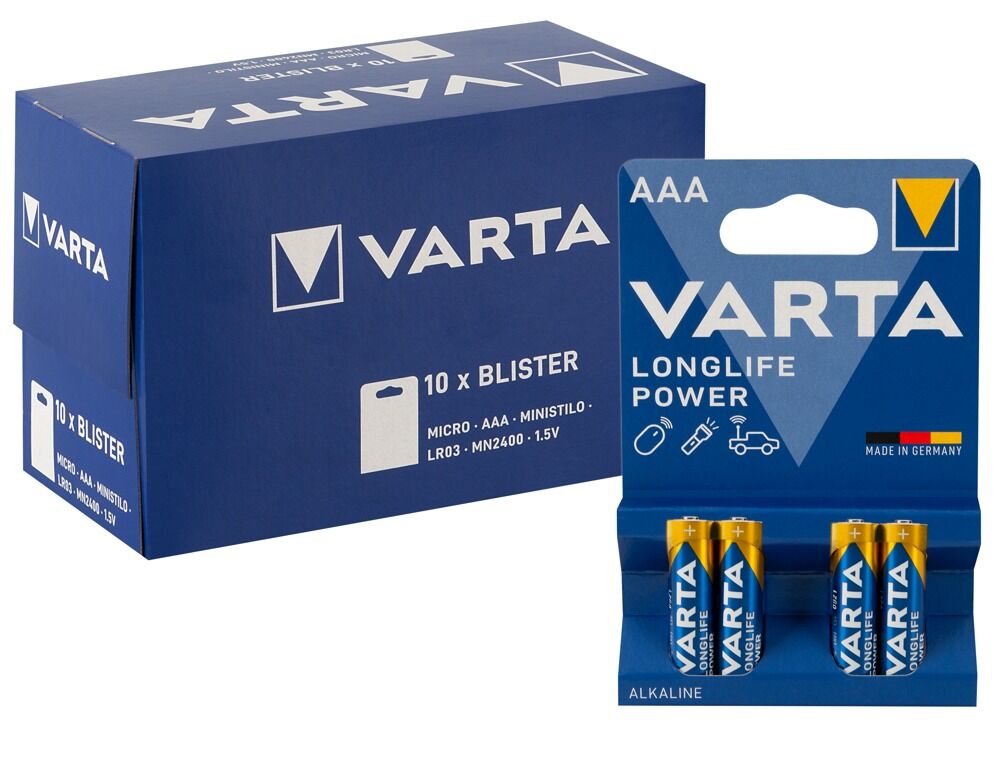 Batterie AAA 10x4er