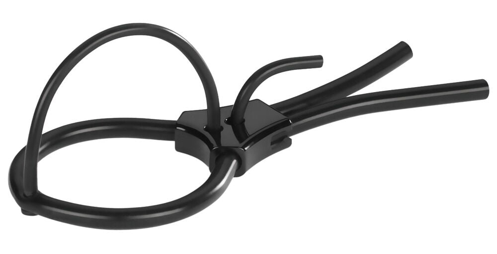 Hochwertige Pure Pete E-Zigarette mit klarer Anzeige, schwarz-weißem Design und ergonomischer Form, von PPH Onlinehandel.
