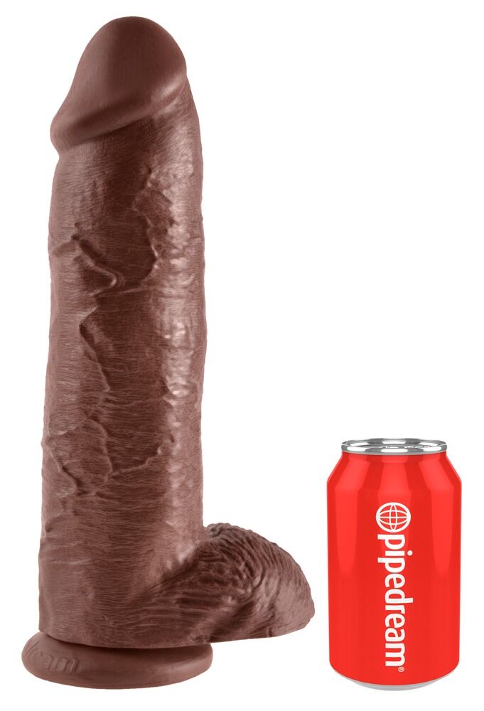12“ Cock with Balls