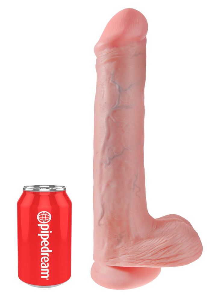 13“ Cock with Balls