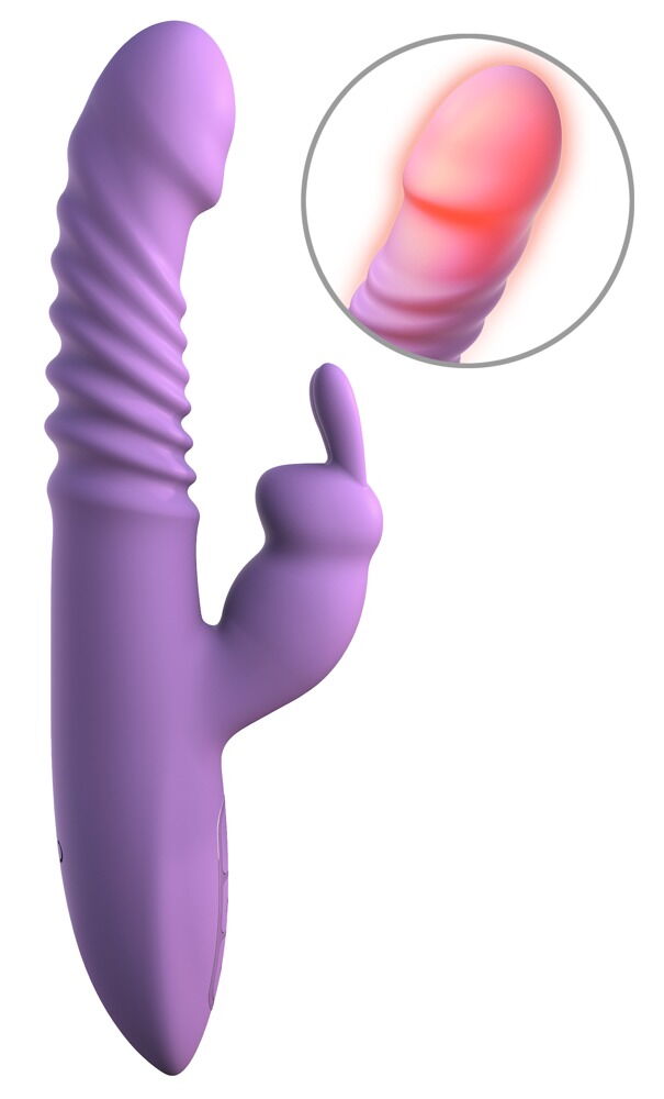 her thrusting silicone rabbit