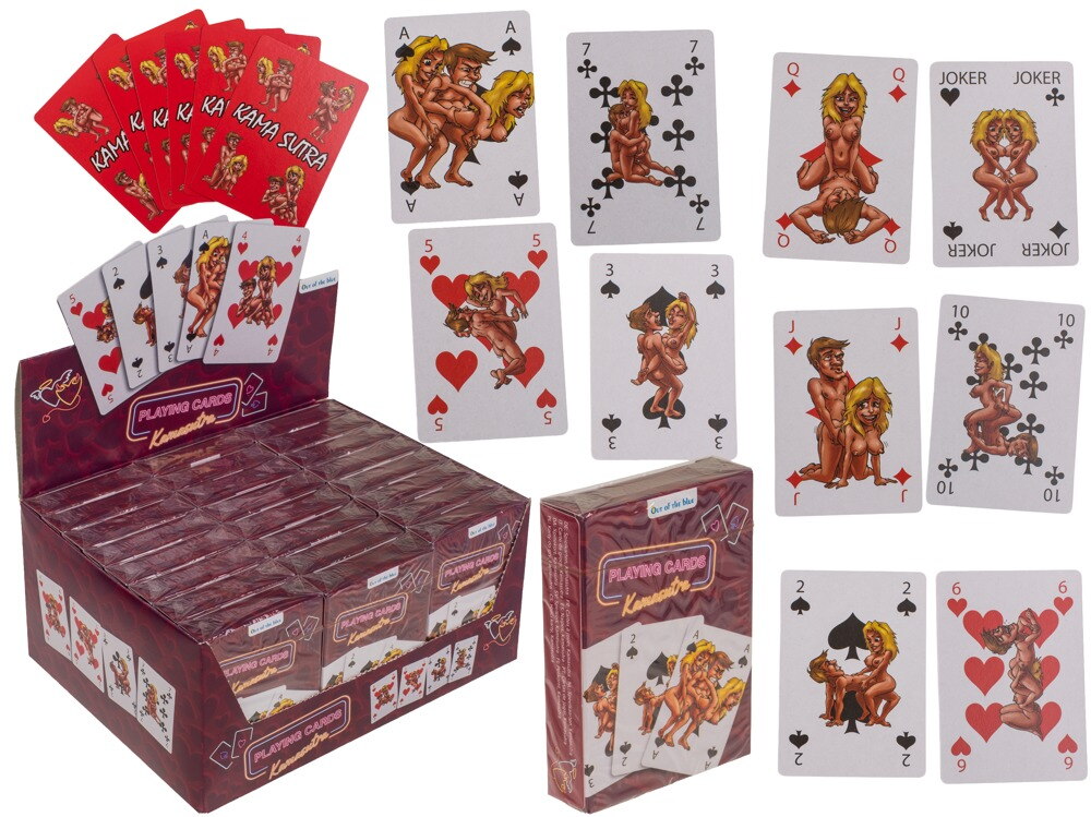24er-Display Kamasutra Playing Cards