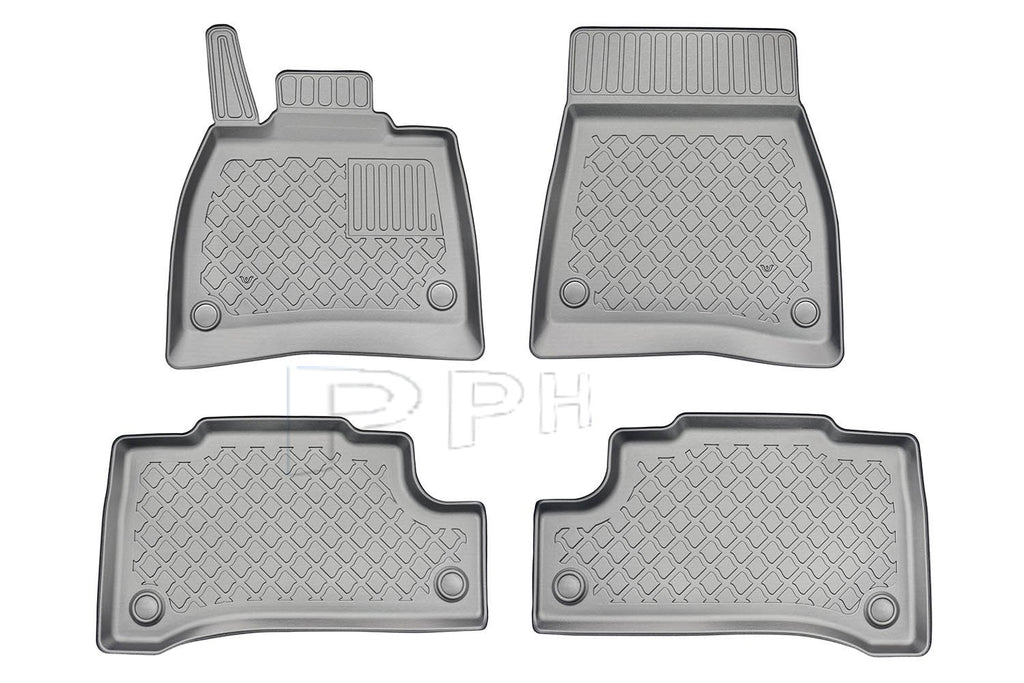 Gummierte Fußmatten Premium Schalenmatten für Mercedes EQE (electric) SUV 2023-2