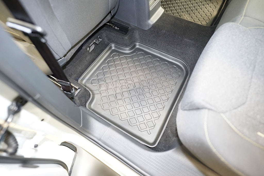 Gummierte Fußmatten Premium Schalenmatten für Skoda Kodiaq II todoterreno ab 232