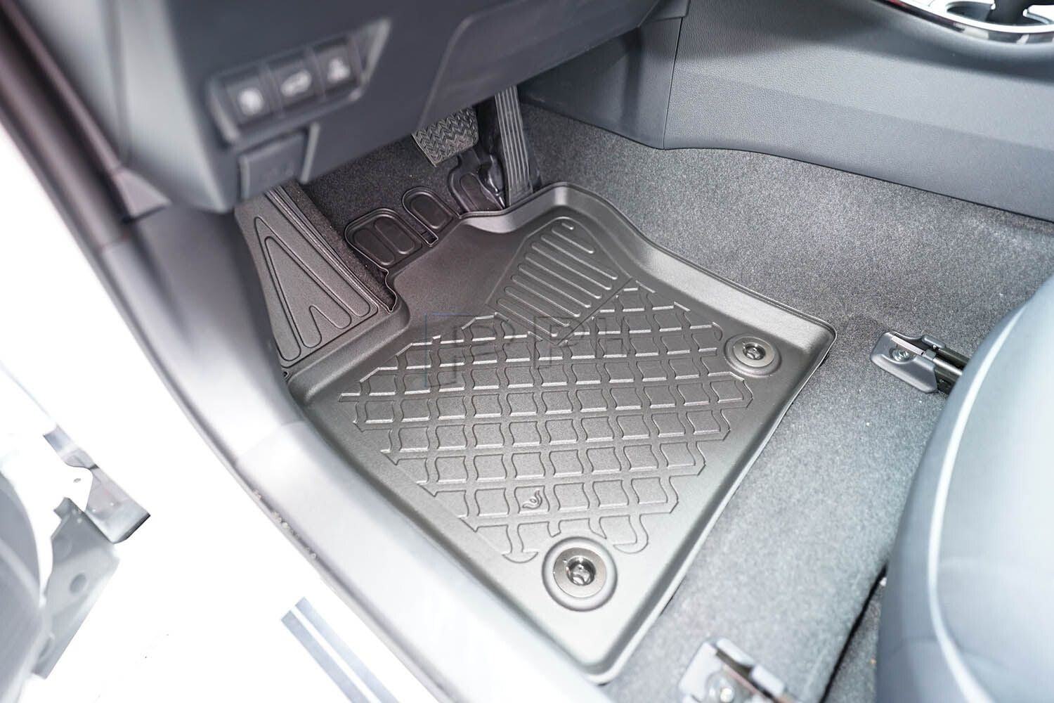 Gummierte Fußmatten Schalenmatten für Toyota Prius V Plug-in Hybrid ab 2023-0