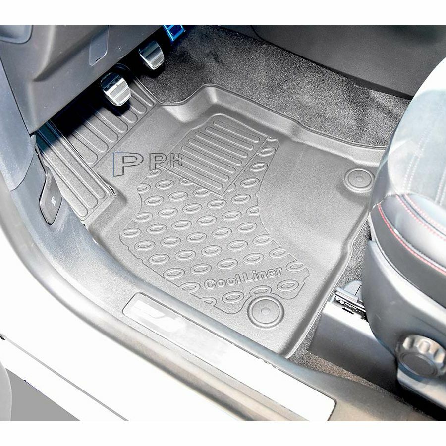 Exklusiv 3D Gummifußmatte Fußmatten für Mercedes CLA (C118) ab 2019-0