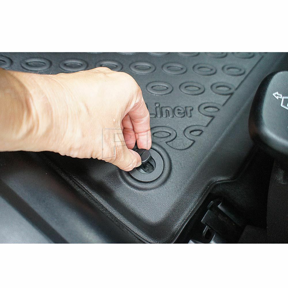 Gummierte Fußmatten Schalenmatten für ALFA ROMEO Tonale 48V-Hybrid ab 2022-6