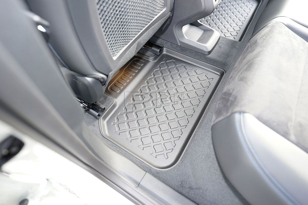 Gummierte Fußmatten Schalenmatten für BMW X1 (U11) Plug-In Hybrid ab 2022-3