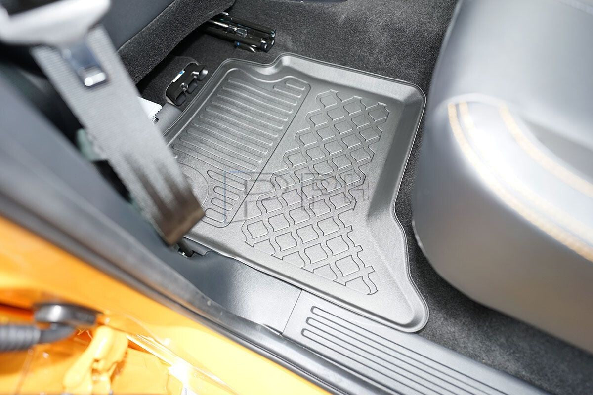 Gummifussmatten Fußmatten Exklusiv 3D für FORD Ranger II (T6.2 P703) ab 2022-2