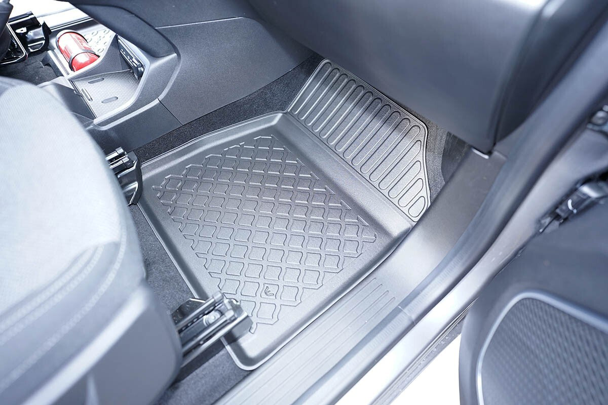 Gummierte Fußmatten Schalenmatten für Mercedes Citan (W420) Cargo Furgon ab 20213