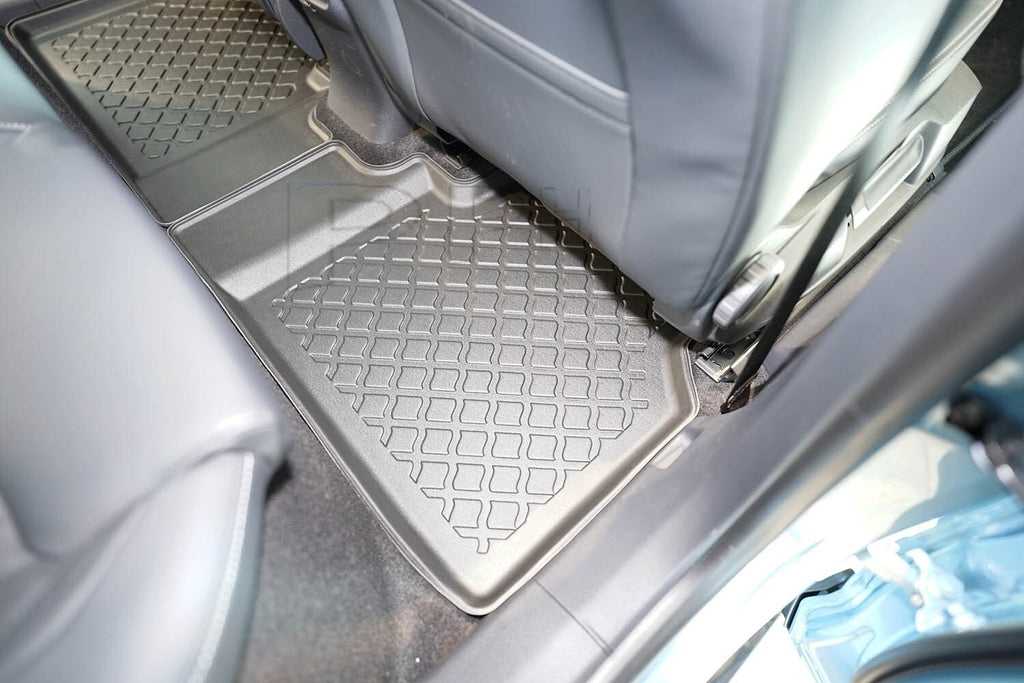 Gummierte Fußmatten Premium Schalenmatten für Ford Explorer VI ab 20243