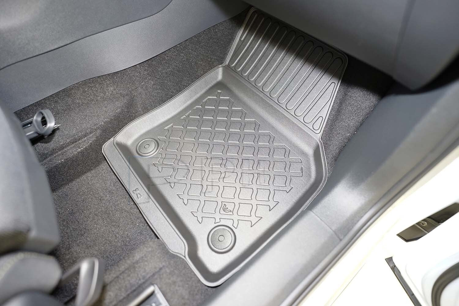 Gummierte Fußmatten Premium Schalenmatten für Skoda Kodiaq II todoterreno ab 231