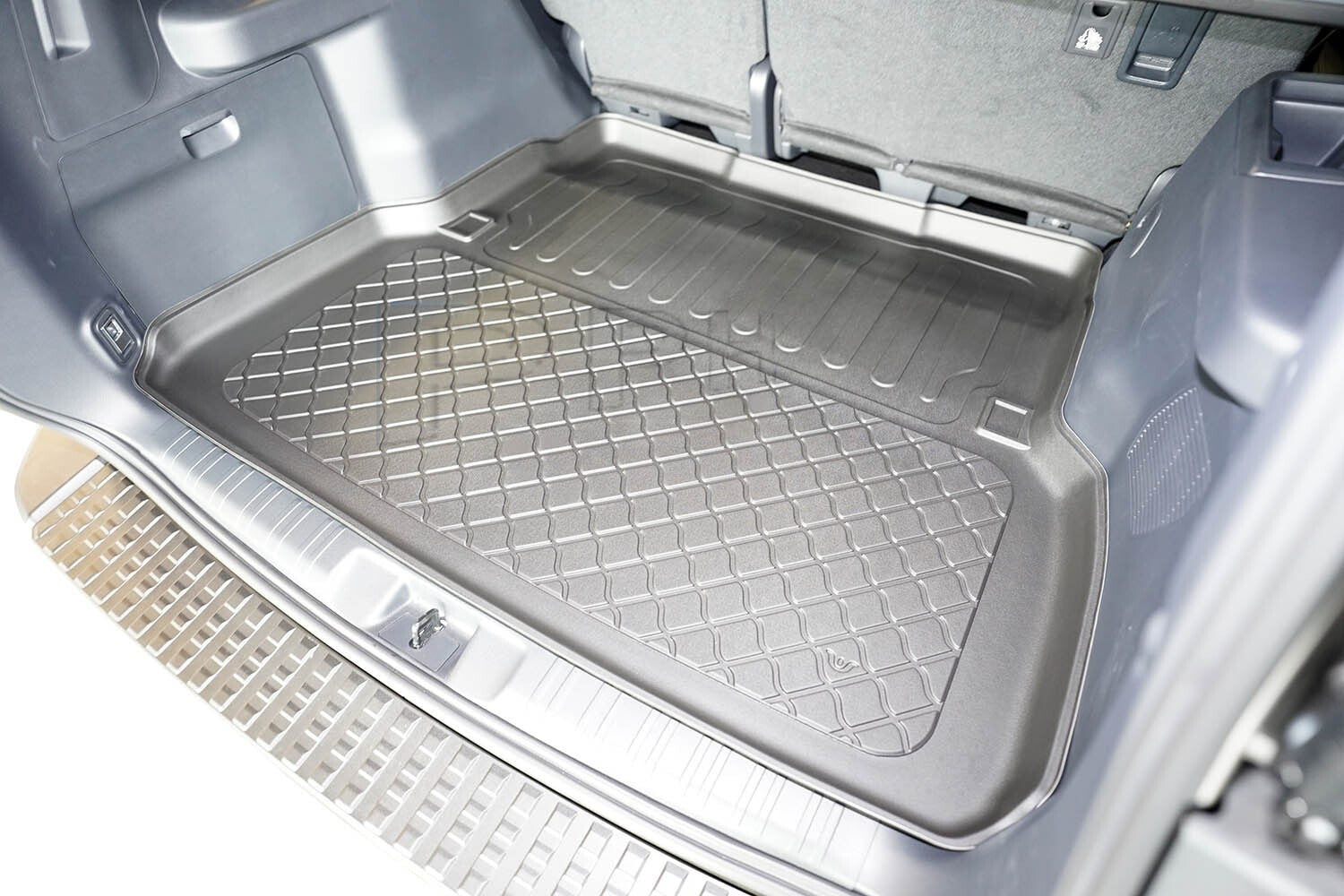 Caoutchouté Premium Bac Coffre pour Toyota Land Cruiser SUV Ab 2024 5Sitze0