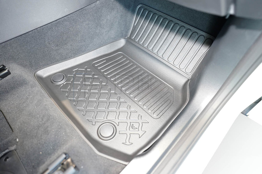 Gummierte Fußmatten Schalenmatten für BMW X3 (G45) mild hybrid 48 V SUV ab 20241