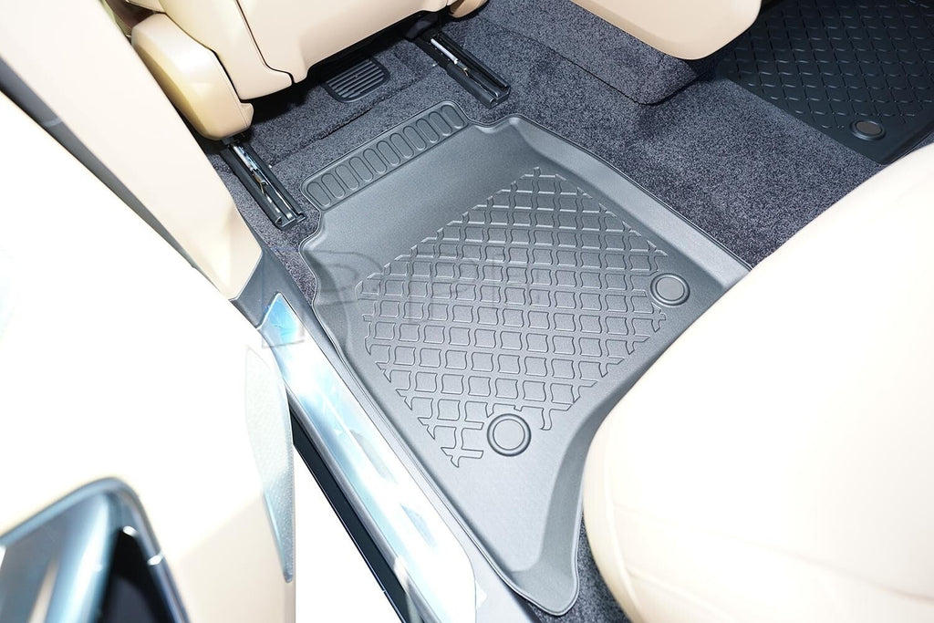 Gummierte Fußmatten für Range Rover v (L460) ab 2021 5Sitze / Langer Radstand2