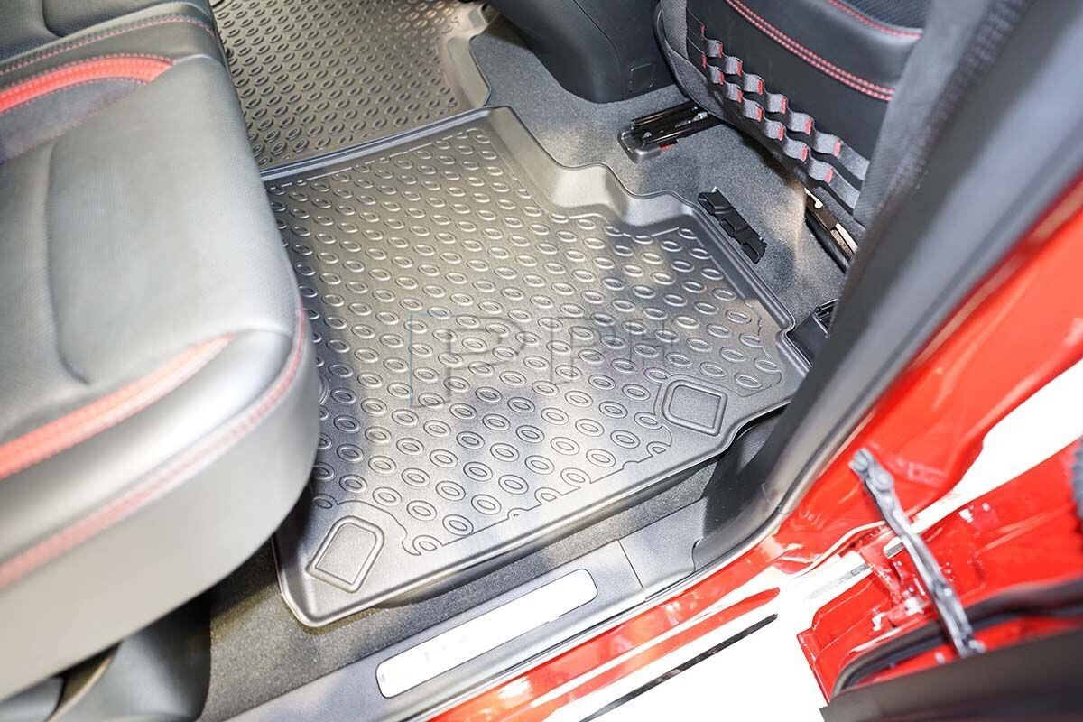 Gummierte Fußmatten Schalenmatten für Dodge Ram V crew / mega cab ab 2019-6