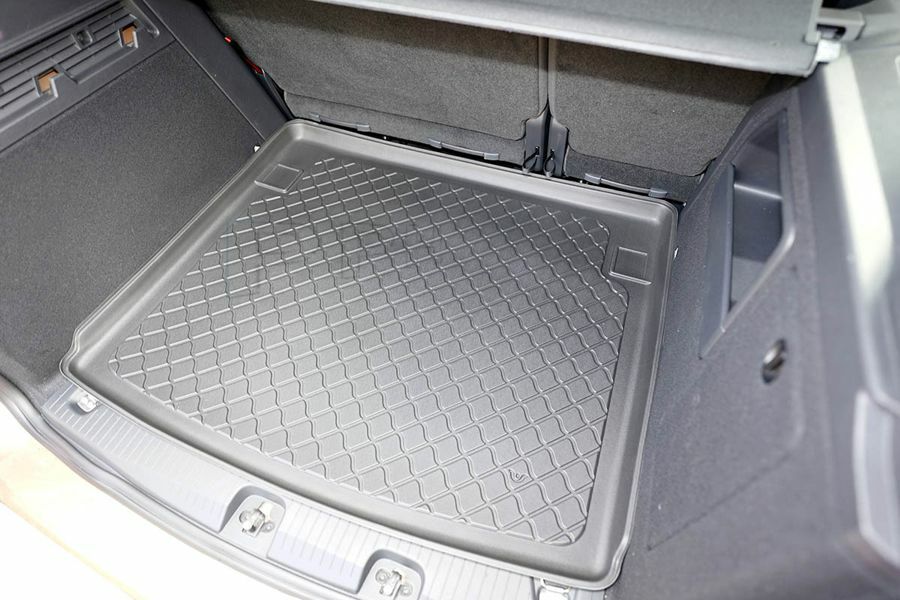 Gummierte Kofferraumwanne Kofferraummatte für VW Caddy Style ab 20201