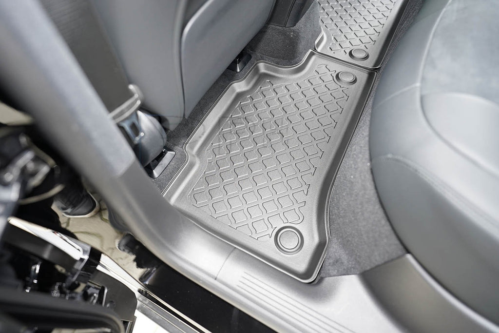 Gummierte Fußmatten Premium Schalenmatten für Mercedes EQE electric todoterreno3