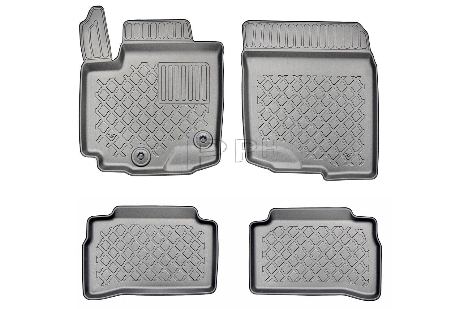 Gummierte Exklusiv Fußmatten Schalenmatten für SUZUKI Vitara Full Hybrid ab 20220