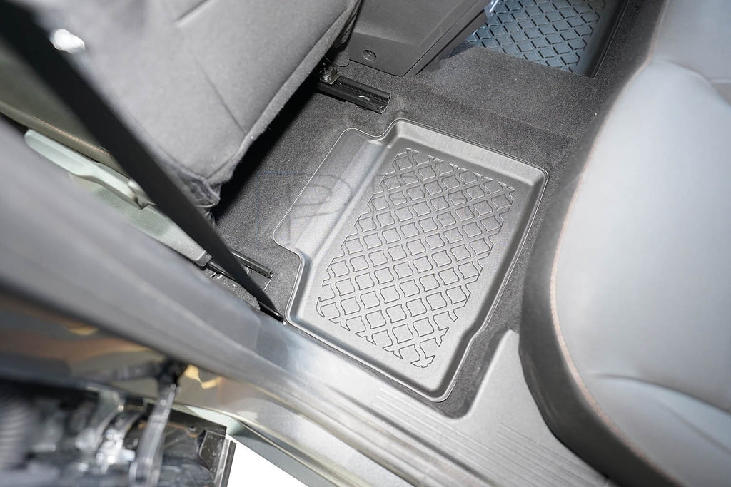 Gummierte Fußmatten Premium Schalenmatten für Dacia Bigster Mild Hybrid ab 2025-2