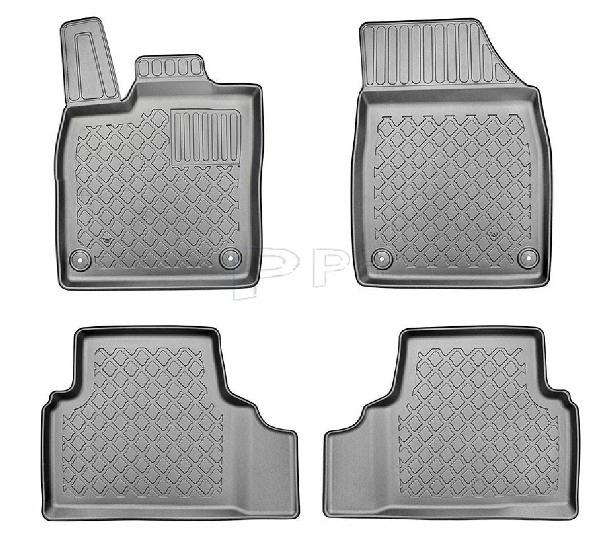 Gummierte Fußmatten Premium Schalenmatten für CUPRA Born (electric) ab 20213