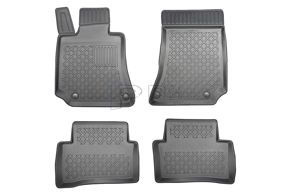 Exklusiv 3D Gummifußschalen Fußmatten für MERCEDES E W212 /W212 T Combi ab 2009-0
