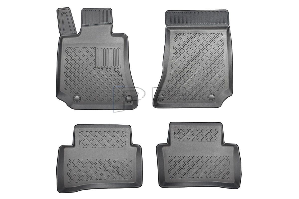 Exklusiv 3D Gummifußschalen Fußmatten für MERCEDES E W212 /W212 T Combi ab 2009-0