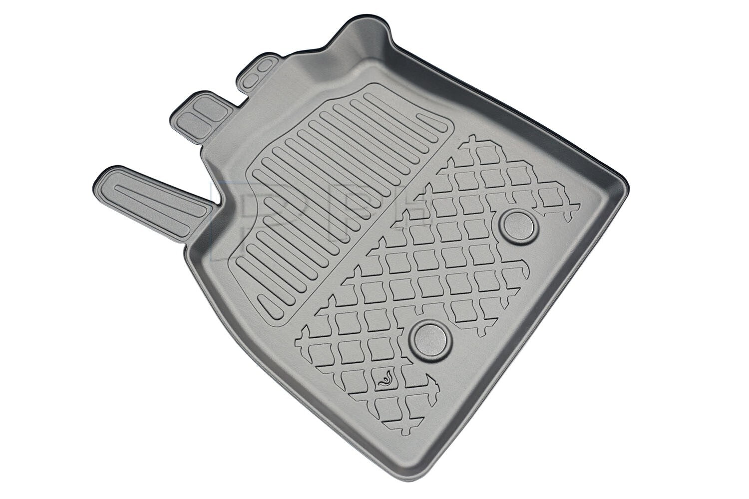 Gummierte Fußmatten Schalenmatten für Dacia Duster III Full Hybrid ab 2024-6