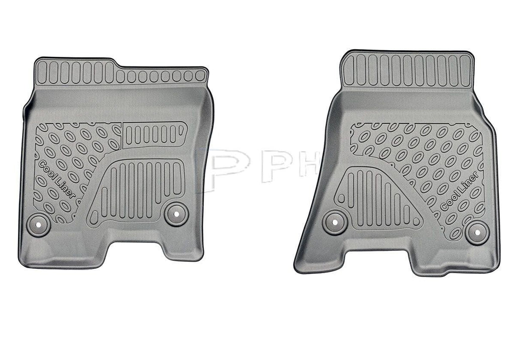 Gummierte Fußmatten Schalenmatten für Dodge Ram V regular / quad / crew ab 2019-1