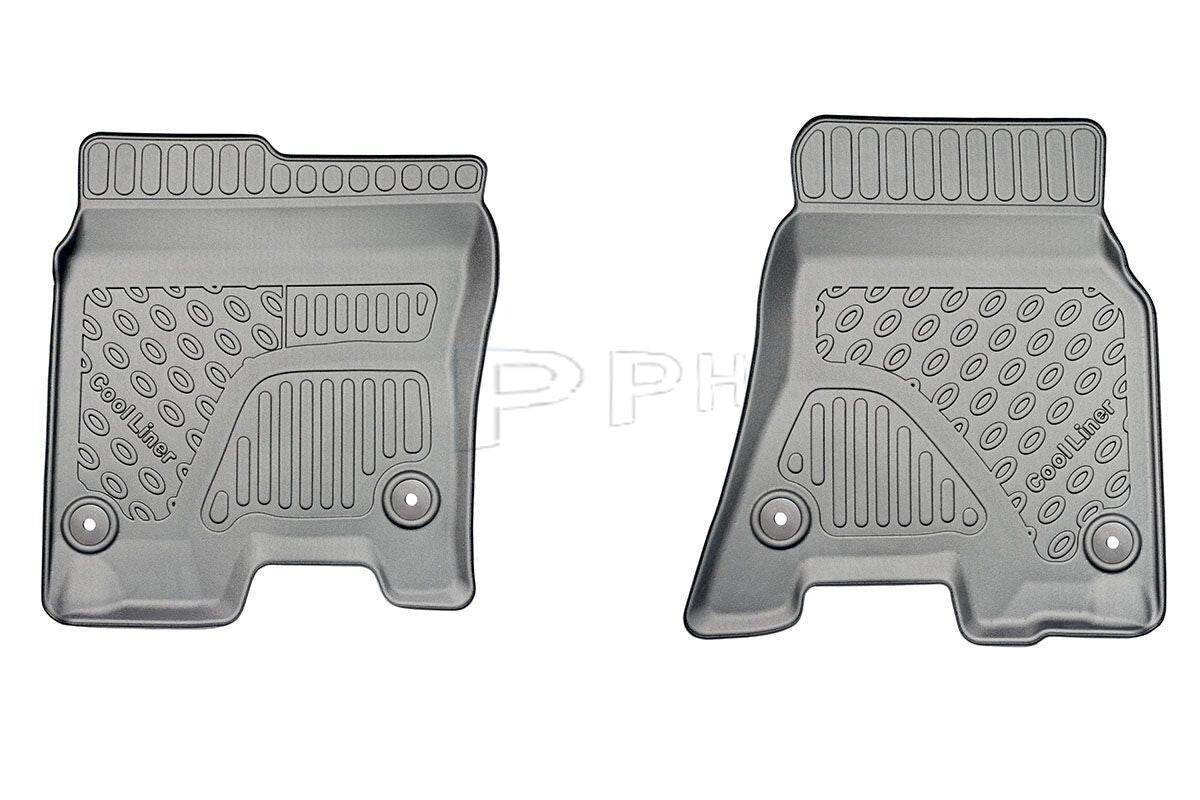 Gummierte Fußmatten Schalenmatten für Dodge Ram V regular / quad / crew ab 2019-1