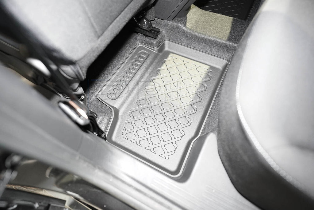 Gummierte Fußmatten Schalenmatten für Dacia Duster III Full Hybrid ab 2024-3