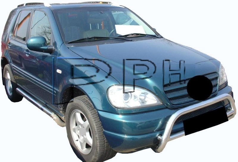 Antirutsch Kofferraumwanne für Mercedes-Benz ML (W163) von 1998-20052