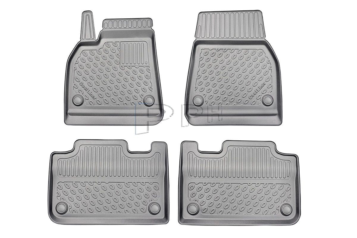 Exklusiv 3D Gummifußmatten Fussmatten für TESLA Model Y SUV ab 20210