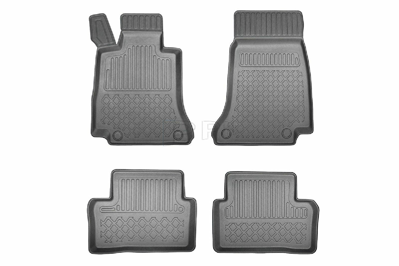 Exklusiv 3D Gummifußschalen Gummi-Fußmatten für MERCEDES E W213 ab 2016-0