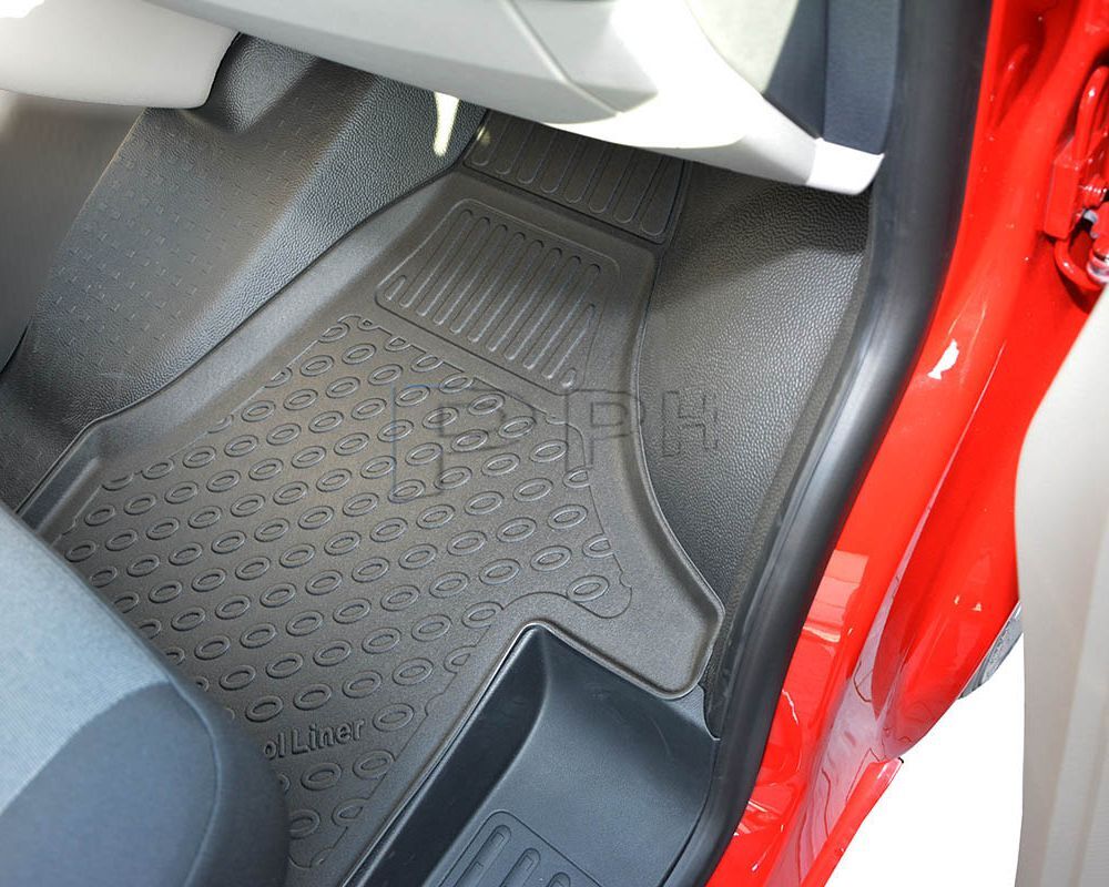 Exklusiv 3D Gummierte Fußmatten für VW T6 Caravelle Transporter Van ab 20154