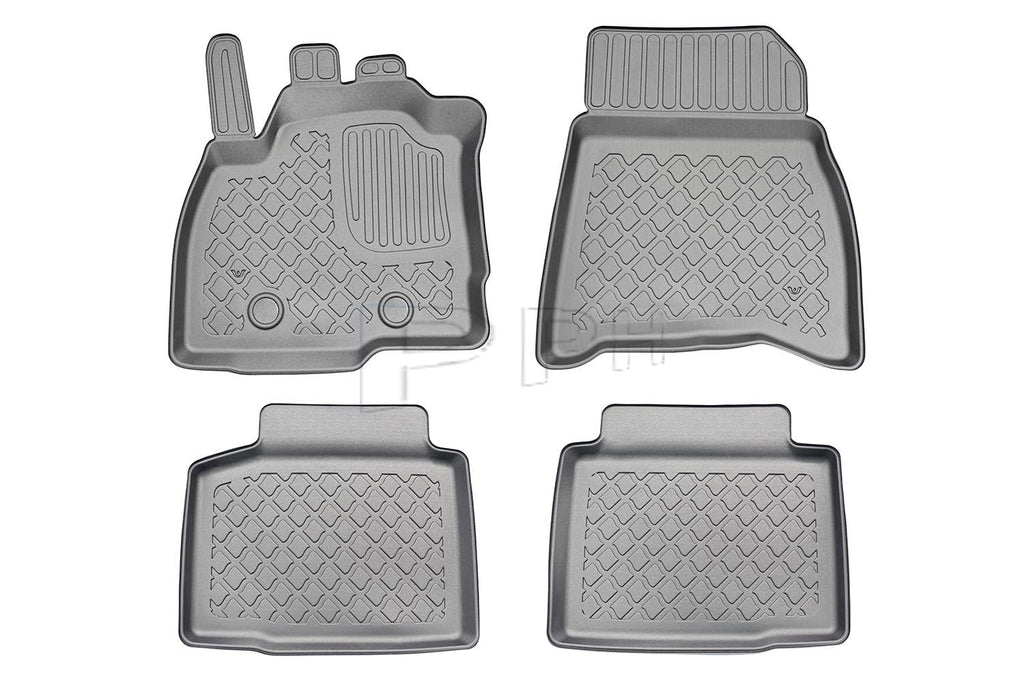 Gummierte Fußmatten Premium Schalenmatten für Dacia Bigster Mild Hybrid ab 2025-5