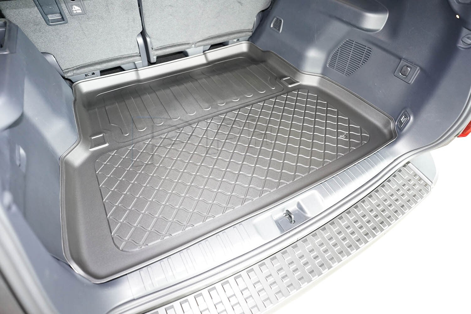 Caoutchouté Premium Bac Coffre pour Toyota Land Cruiser SUV Ab 2024 5Sitze2