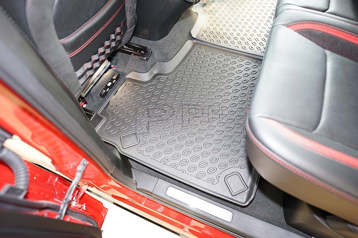 Gummierte Fußmatten Schalenmatten für Dodge Ram V crew / mega cab ab 2019-5