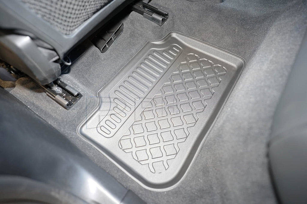 Gummierte Fußmatten Schalenmatten für BMW X3 (G45) mild hybrid 48 V SUV ab 20242