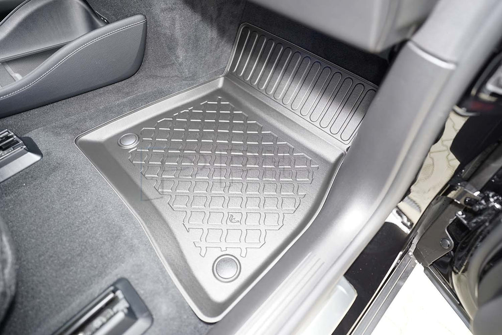 Gummierte Fußmatten Premium Schalenmatten für Mercedes EQE (electric) SUV 2023-1