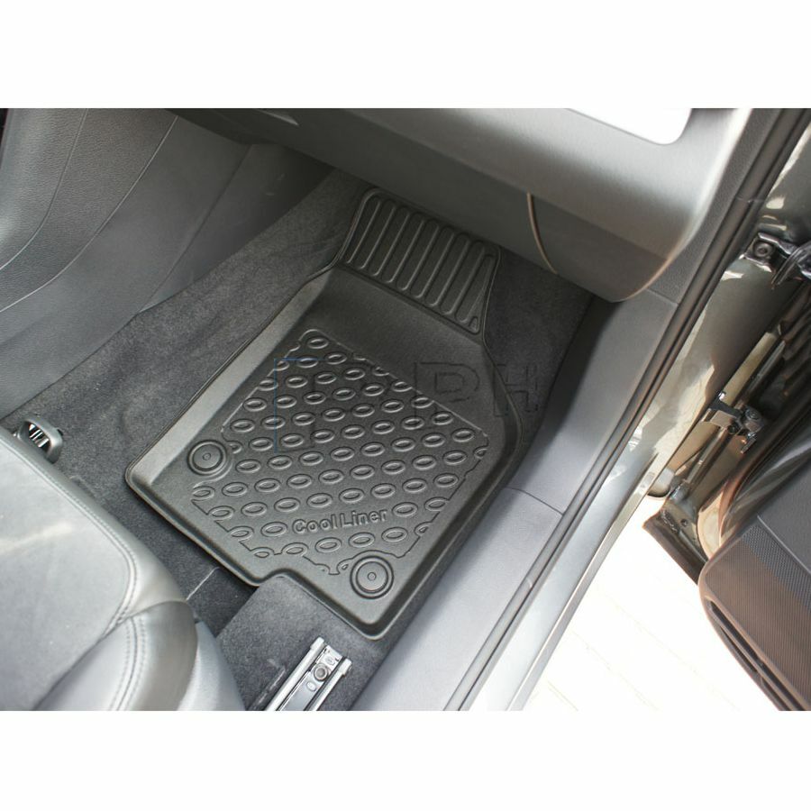 Gummierte Fußmatten Premium Schalenmatten für VW Sharan 2 II (7 Sitzer) ab 2010-3