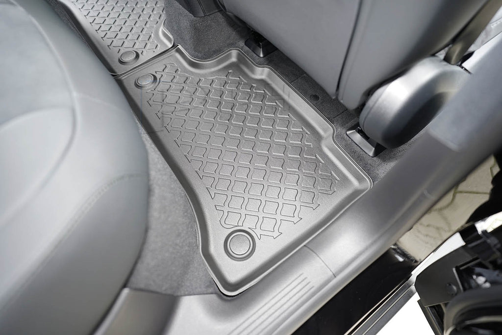 Gummierte Fußmatten Premium Schalenmatten für Mercedes EQE electric todoterreno6