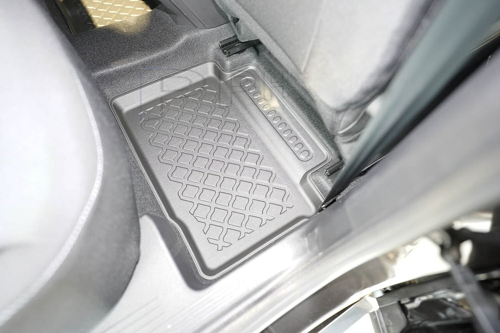 Gummierte Fußmatten Schalenmatten für Dacia Duster III Full Hybrid ab 2024-5